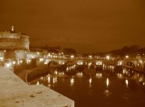 Roma by night (cepia)