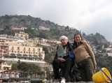 Positano: Hélène et Manée